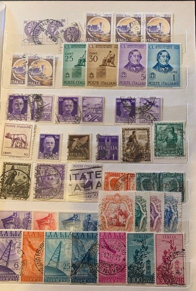 STAMP STATION PERTH Italy Collection ) in Album 700+ stamps Mint/Hinged