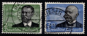 Germany 1934 Airmail, Count Zeppelin, Set [Used]