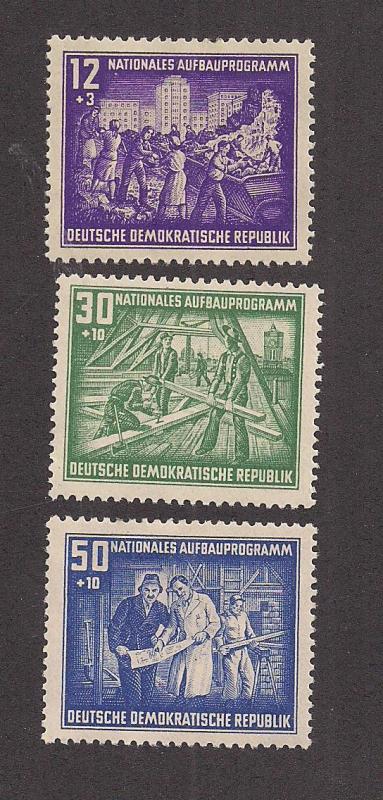 GERMANY - DDR SC# B22-5 F-VF OG 1952