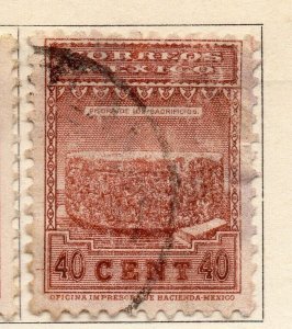 Mexico 1934-35 Early Issue Fine Used 40c. 309793