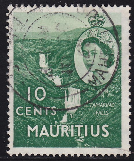 Mauritius 255 Tamarind Falls 1953