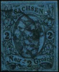 Germany Saxony SC# 11 King John 2ng Used