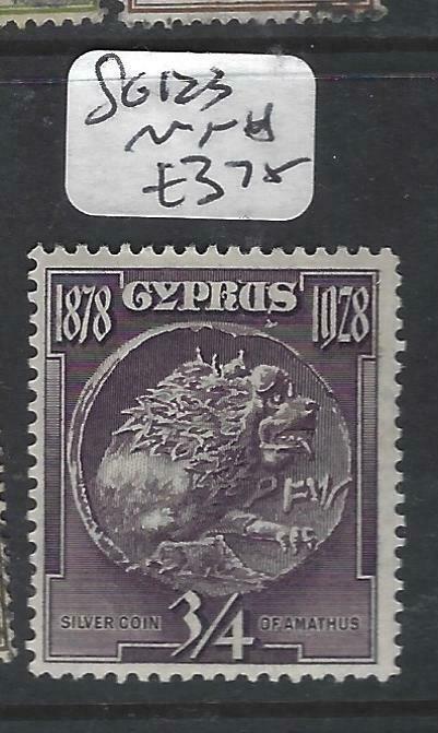 CYPRUS  (P0406B)  3/4 P1  SG 123   MNH