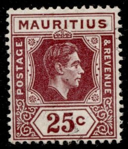 Mauritius #218 KGVI Used CV$0.30