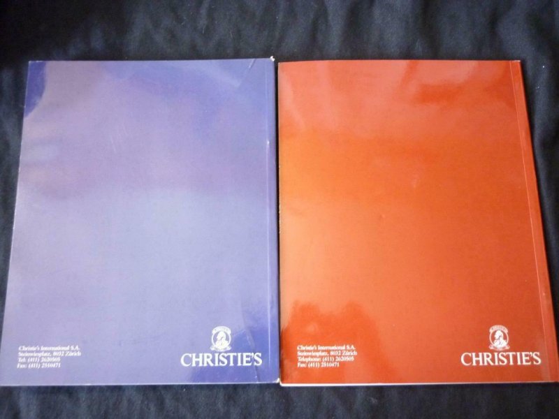 2 x CHRISTIE'S AUCTION CATALOGUES 1994/5 HUNGARY THE GARY RYAN COLLECTION 1 & 2