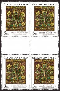 1981, Czechoslovakia 3K, MNH Mini Sheet, Sc 2388, Mi 2643KB