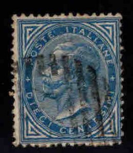 Italy Scott 28 Used 10c stamp