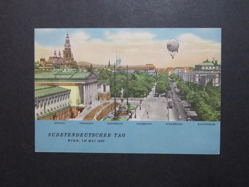 Austria 1959 Balloon Mail Event Card - Z8803