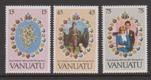 Vanuatu Sc#308-310 MH