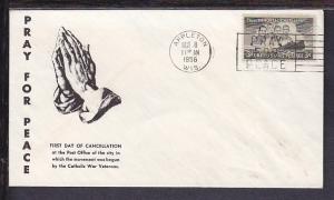 Pray For Peace 1956 Appleton,WI cover BIN 