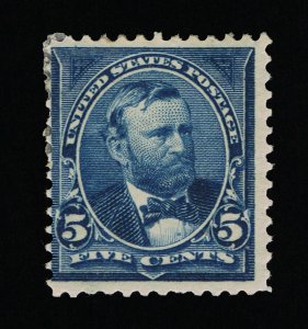 VERY AFFORDABLE GENUINE SCOTT #281 FINE MINT OG H 1898 BEP ISSUE DARK BLUE 13145