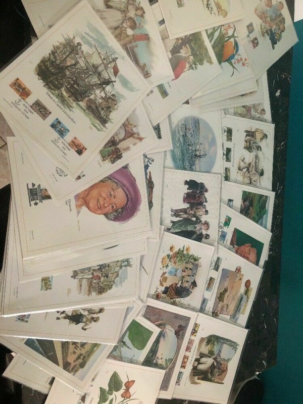 Awesome Collection Lot Of 38 United Kingdom First Day Issue Covers