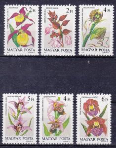 Hungary 3087-92 MNH 1987 Orchids