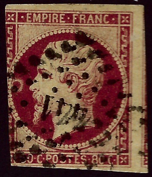 France #19 Used 3 margin SCV$82.50..Worth a close look!!