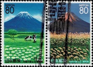 1997 Japan Prefecture Scott Catalog Number Z206a Used 