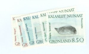 Greenland #233-38 Mint (NH)