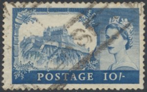 GB  SG 597  SC# 373 Used * Blue DLR   see details & scans