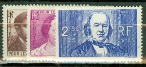 KZ: France B86-89A MNH CV $72.25; scan shows only a few