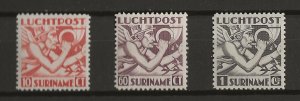 Suriname 1941  Air Mail set   HR