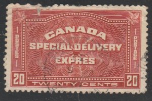 Canada   E4  (O)    1930  Poste official  ($$)  Défectueux