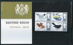 SG696-9 1966 Birds Presentation Pack