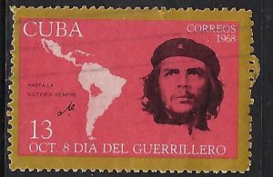 Cuba 1351 VFU CHE MAP Z5696-2