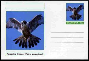 CHARTONIA, Fantasy - Peregrine Falcon - Postal Stationery Card...
