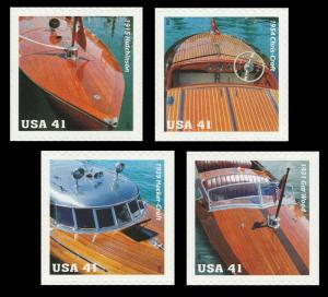 US 4160-4163 Speedboats 41c set (4 stamps) MNH 2007