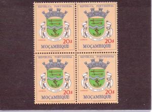Mozambique  Scott#  422  MNH Block of 4