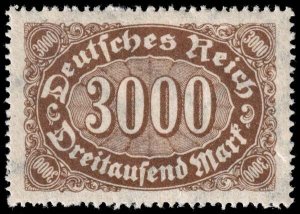 Germany - Scott 206 - Mint-Hinged - Adhesion on Back