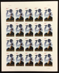 4472   Boy Scouts of America Centennial   MNH 44 c sheet of 20  FV $8.80  2010