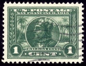 US 397 1c 1913 Vasco Nunez de Balboa perf 12 PSAG grade 98