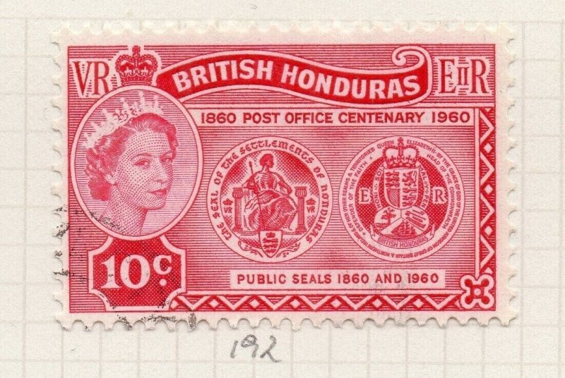 British Honduras 1961 Issue Fine Used 10c. NW-207852