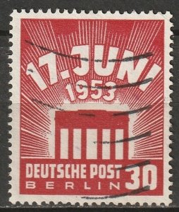 Berlin 1953 Sc 9N100 used