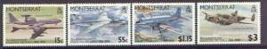 Montserrat 1993 75th Anniversary of Royal Air Force set o...