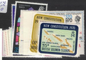 British Solomon Islands SC 202-11 MOG (6fhe)