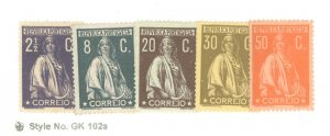 Portugal #212/222 Unused