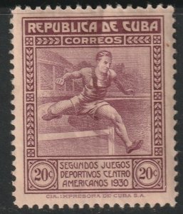 Cuba 1930 Sc 303 MNH** large crease