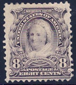 306 F/VF OG LH, pencil number on gum, still nice nh0086