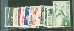 Norfolk Island #29-41 Unused Single (Complete Set)