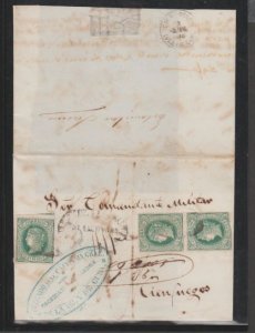 Cuba Scott #18 Stamp - Cover