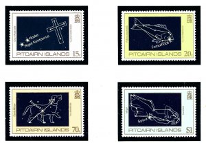 Pitcairn Is 244-47 MNH 1984 Constellations          (KA)