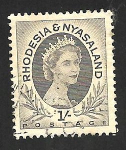 Rhodesia & Nyasaland 1954 - U - Scott #149