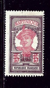 Martinique 110 MH 1922 issue