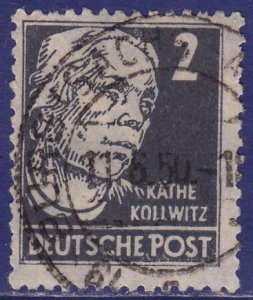 Germany DDR - 1948 - Scott #10N29 - used - Käthe Kollwitz