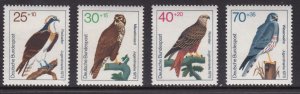 Germany, Fauna, Birds of Prey MNH / 1973