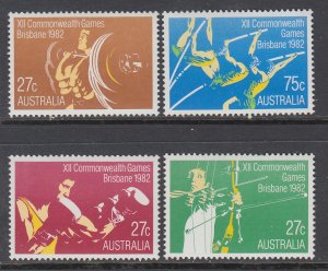 Australia 842-845 Sports MNH VF