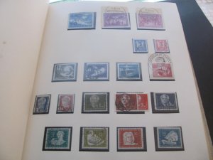 GERMANY DDR USED 1949-1966 HOME MADE ALBUM COMPLETE SPRING BACK BINDER XF (196)
