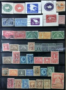 US Starter Collection - Back of Book Lot - Mixed Unused & Used