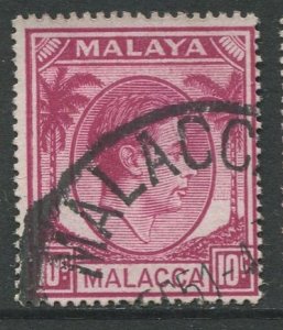 STAMP STATION PERTH Malacca #9 KGVI Definitive Used 1949